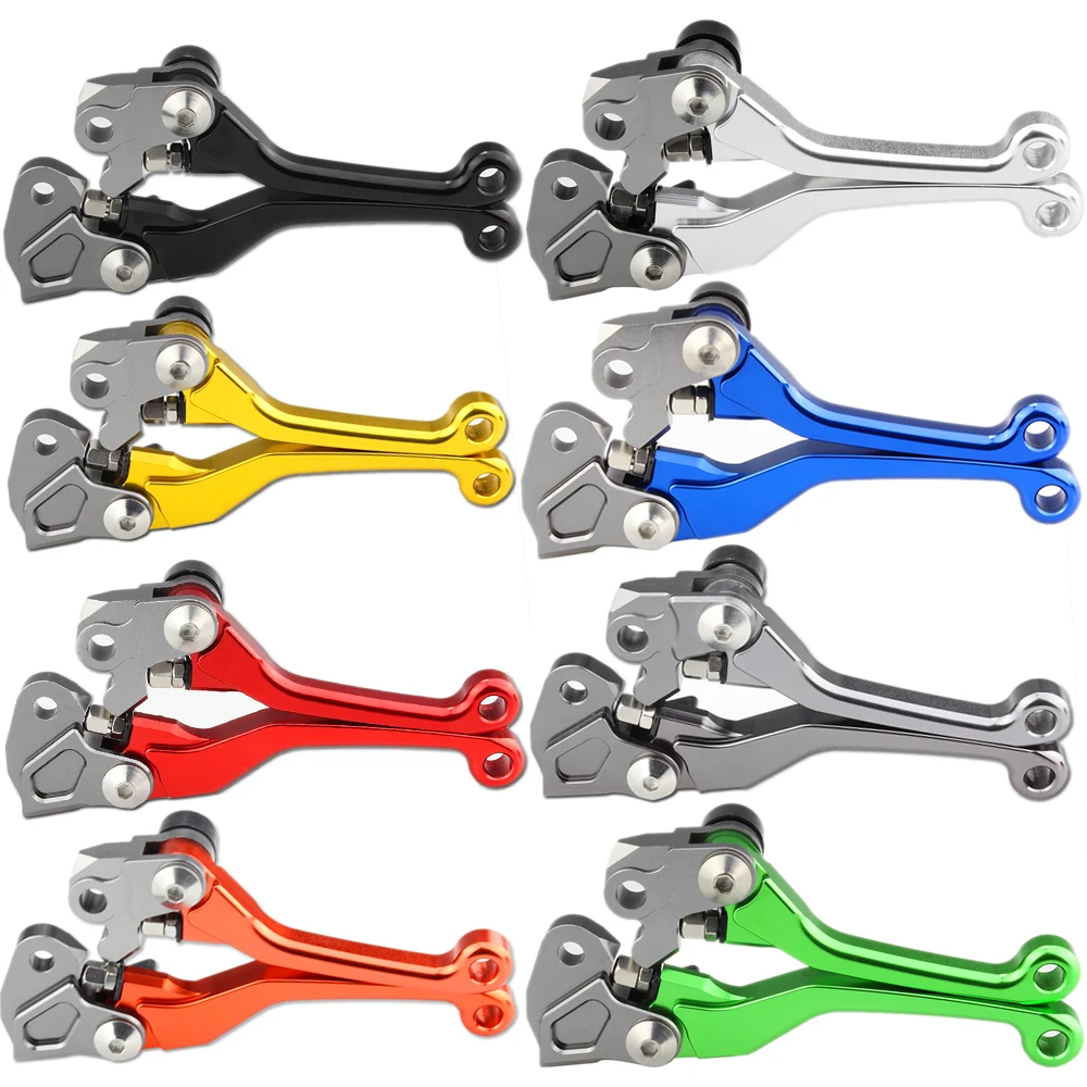 Billet aluminum alloy dirt bike parts CRF250R CRF230F CRF250RX brake clutch levers