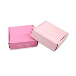 High End Corrugated Shipping Boxes Hot Sale Customized Both Side Printing Gift Packaging Crafts Packaging Corrugated Paper Free