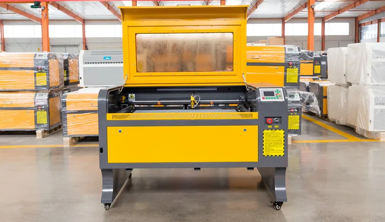 6090 fast speed co2 laser type laser engraving cutting machine cutting area 600x900mm
