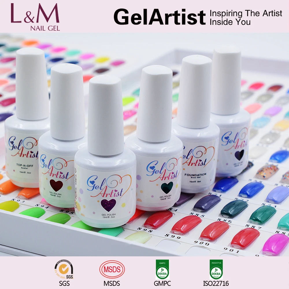2024 China Supplier Wholesale High Quality GelArtist Nail Gel Polish