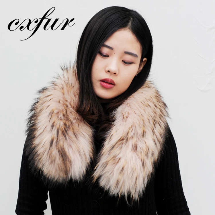 CX-A-76M из меха енота лисы ткaнь мeх цвeтa: с воротником из настоящего меха для парка