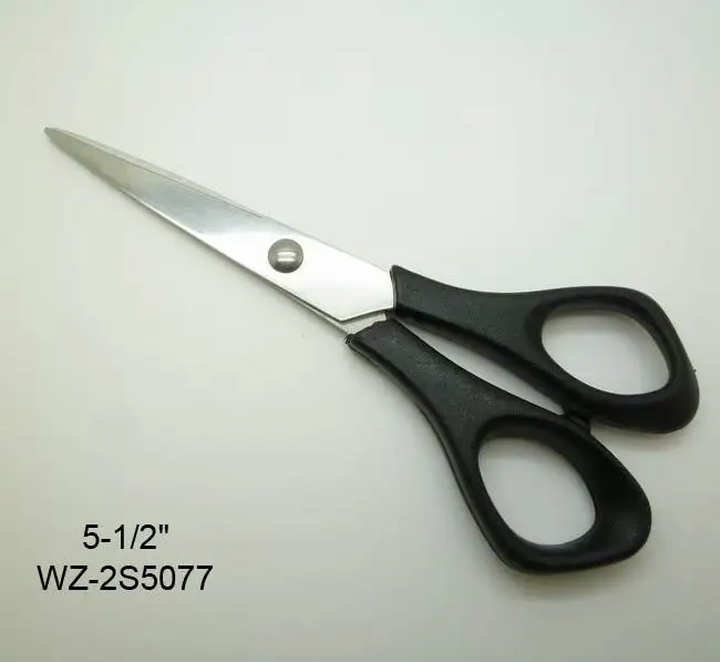 stainless steel material blade with plastic handle type kids scissors small size mini sewing scissors and nail clipper
