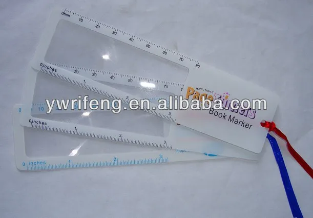 2013 дешевые индивидуальные лупой пластиковых закладки/глава увеличительные стекла для рекламных подарок