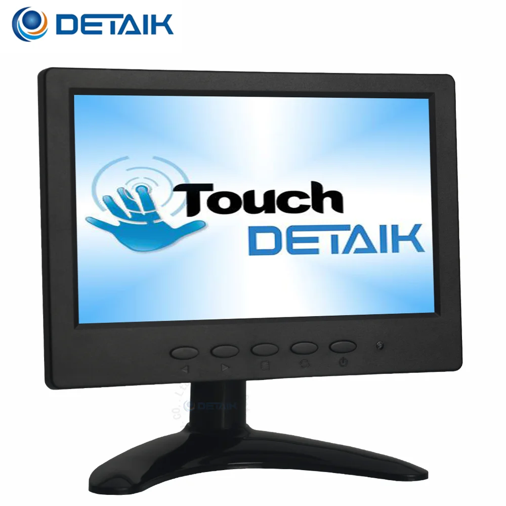 7 Inch Touch Screen LED Monitor Widescreen 7 Inch HDMIed LCD Touchscreen Monitor