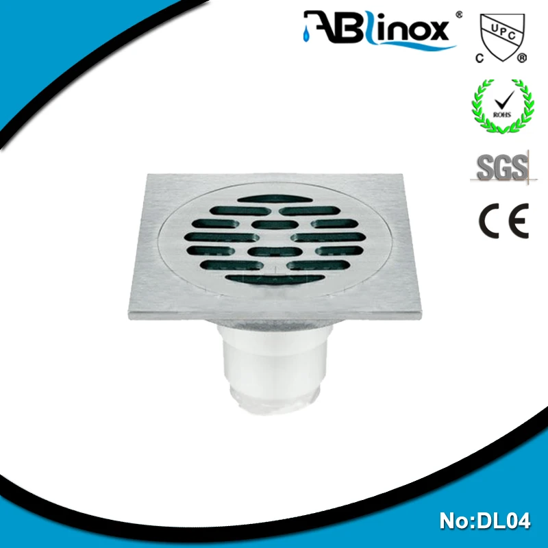AISI Customized Bathroom 50mm Shower Room Floor Drain for Home Usage