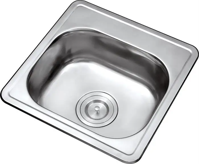 Высокое качество нержавеющая сталь верхнее крепление мини одна чаша кухонная раковина