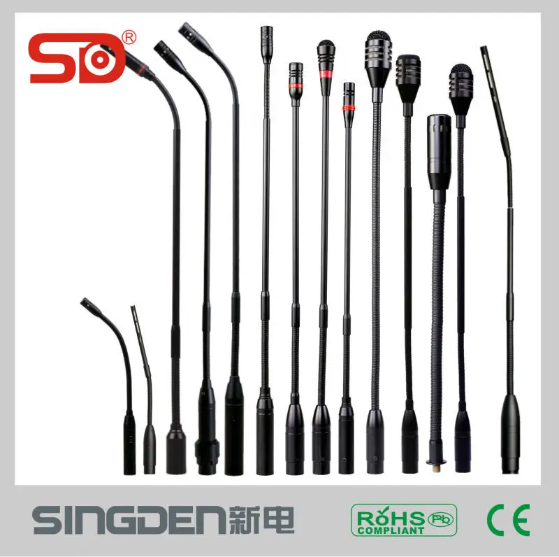 hypercardioid конденсатора гусиная шея микрофон singden