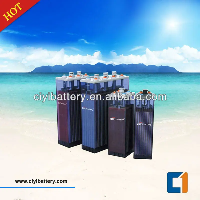 Свинцово-кислотная батарея с затопленным аккумулятором OPZS 26-летняя супер качество 2 в Ач