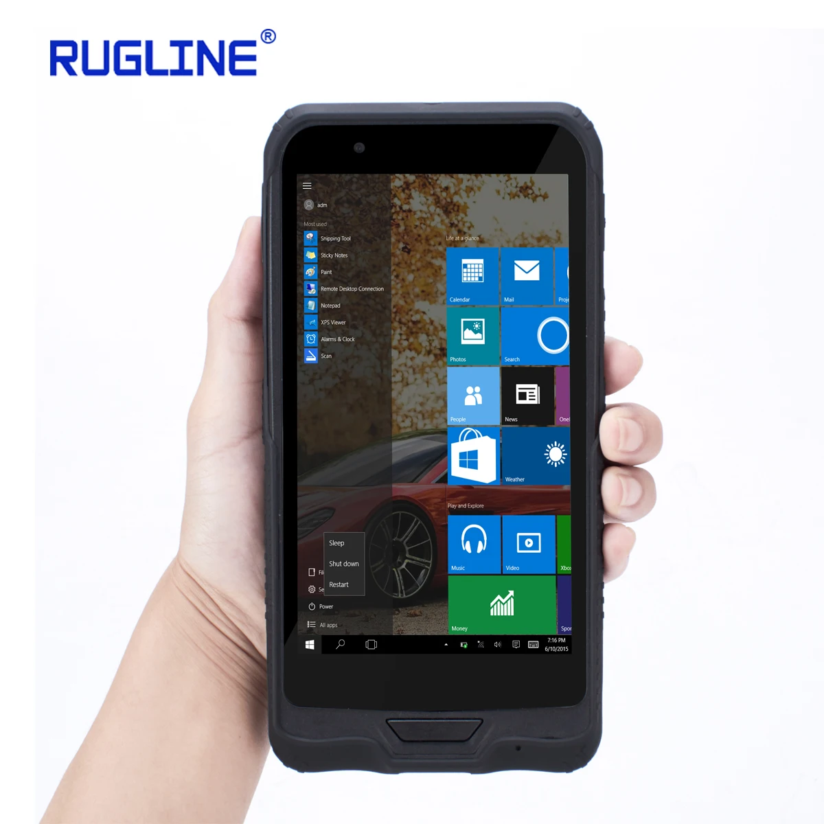
 КПК, 6 дюймов, прочный, Windows 10, 4 Гб + 64 ГБ, мобильный компьютер, портативный, КПК, сборщик данных, терминал, сканер штрих-кода, Wi-Fi, 3G/4G, NFC  RUGLINE прочный водонепроницаемый IP65 6 дюймов PDA 4G LTE WIFI NFC 1D 2D сканер штрих-кода мобильны