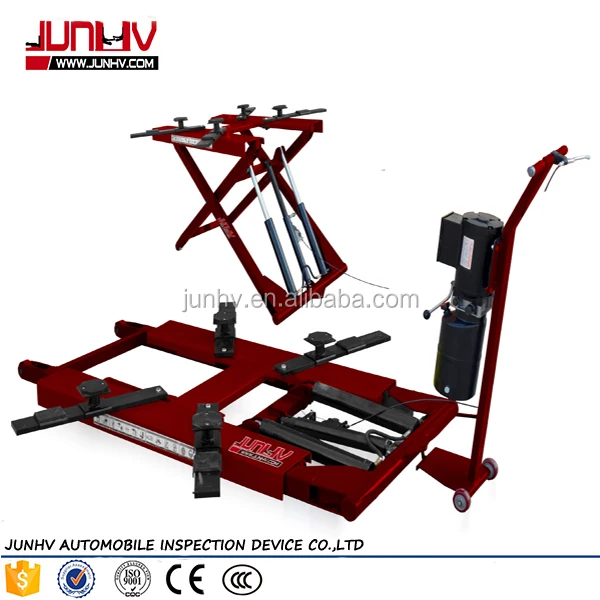 JH-2800S portable scissor aluminium hydraulic car lift ramps