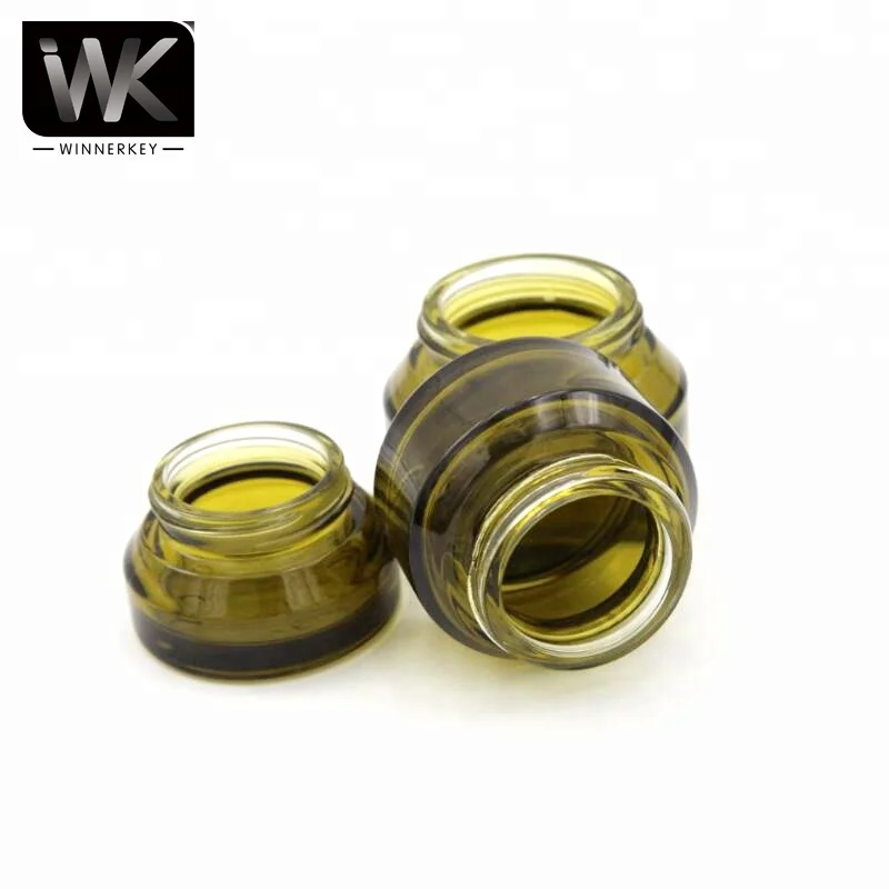  Высококачественная безопасная и здоровая косметическая стеклянная бутылка для крема глаз 15 г 30 50