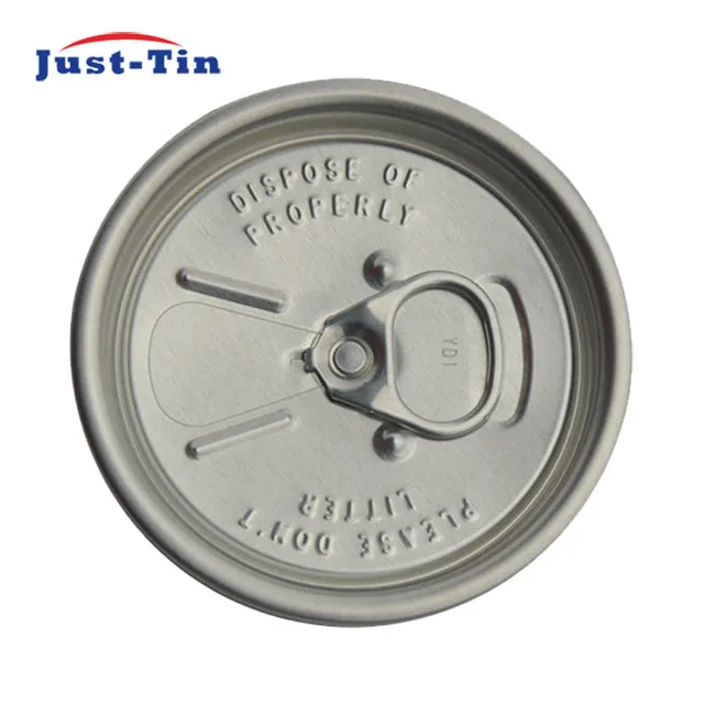 113/200/202/206 aluminum food containers easy open eoe lid for juice and beer