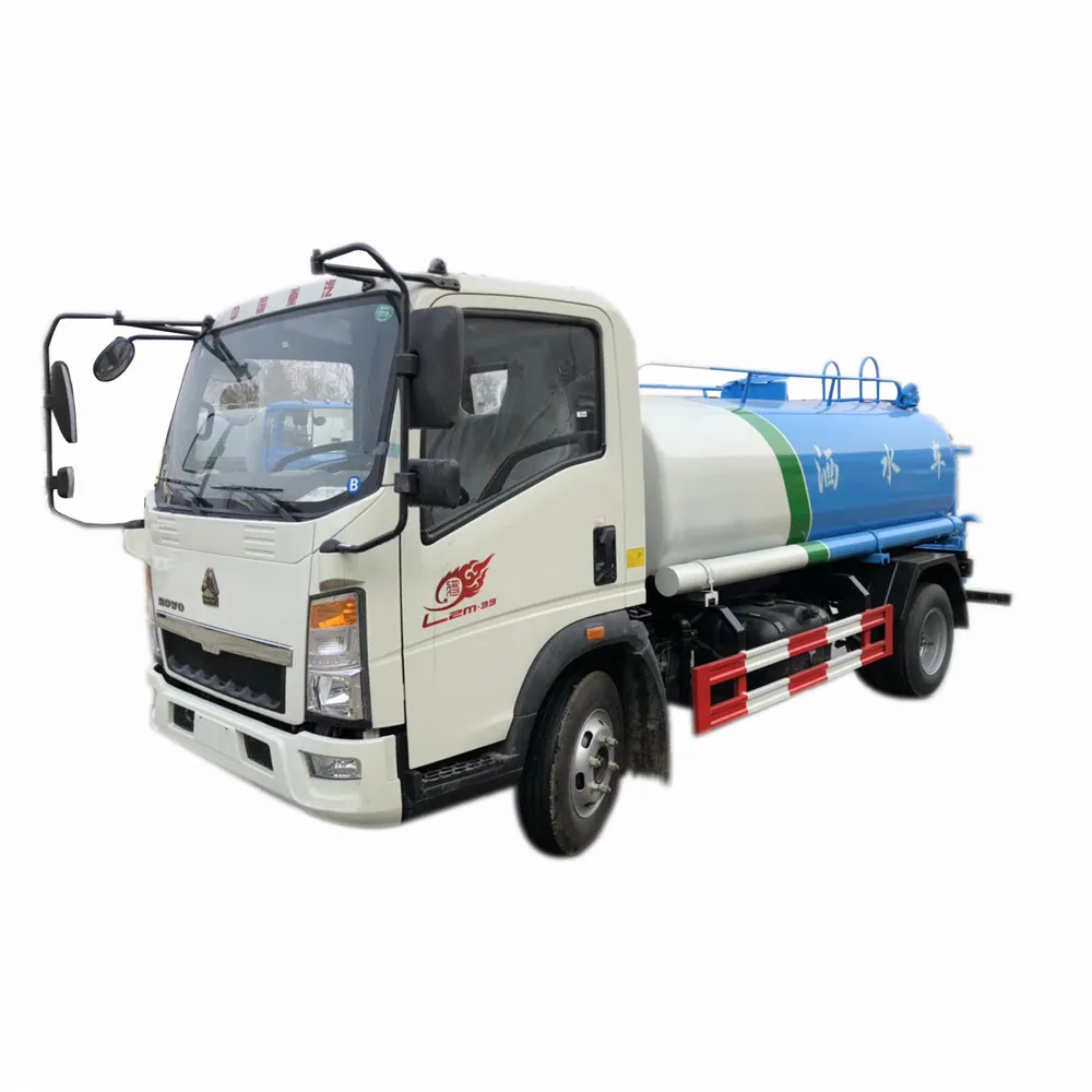 Sinotruk Howo Right Hand Drive 5cbm Water tank Truck for Tanzania