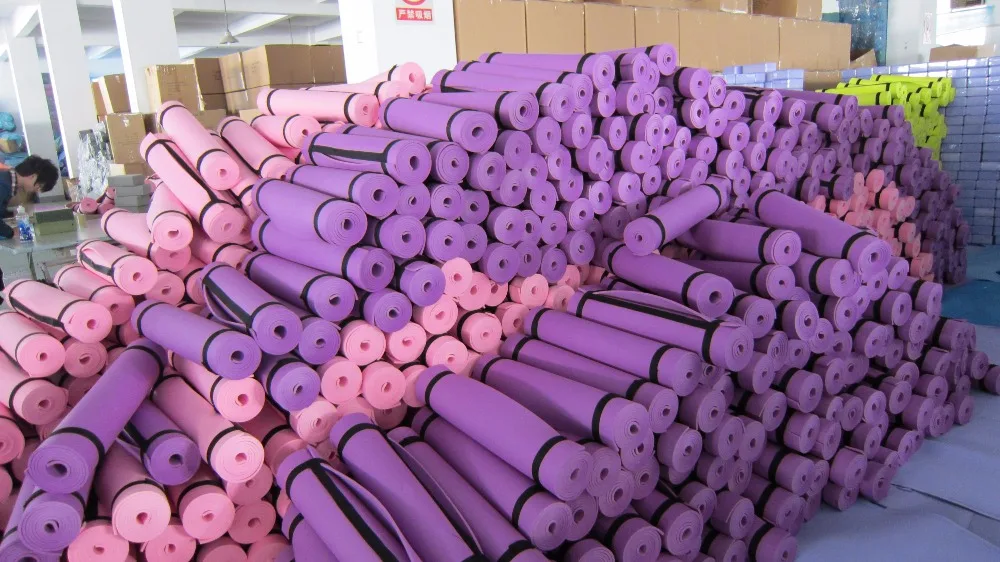 Wholesale Factory Price Non-Slip TPE Yoga Mat Eco-Friendly Material for Women Men Hot Yoga Exercise Fitness Stretching Workouts