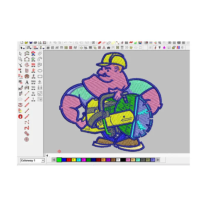 
Senior Designer Fast Cheap High-quality Custom Design Flag Patch Label Wrestling Embroidery Designs 