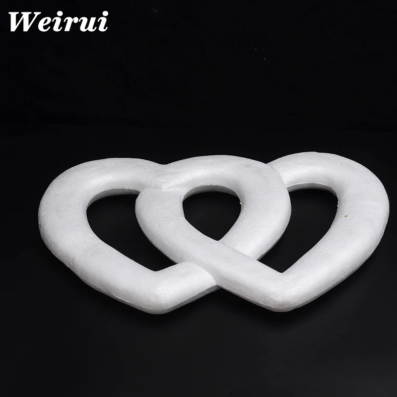 EPS Foam Heart Double Heart Shaped Styrofoam Mold for Wedding Decoration