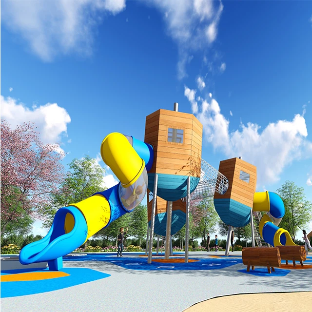 kids playground attractions tourist park playground design children recreational park play toys