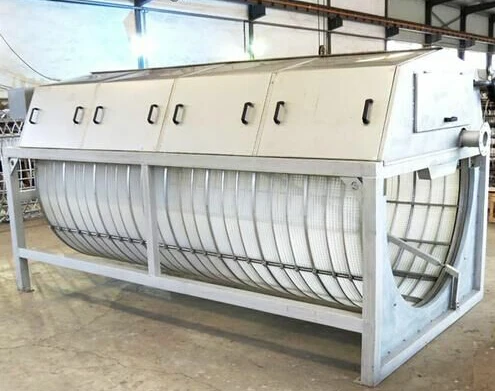 Waste water treatment fish farm rotary drum filter for koi pond