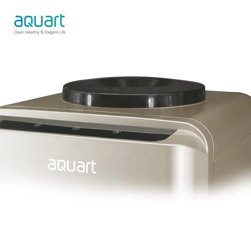 Compressor Cooling Top Loading Water Dispenser Hot and Cold Water Dispenser with Children Safety Lock Electric Stand Plastic 500