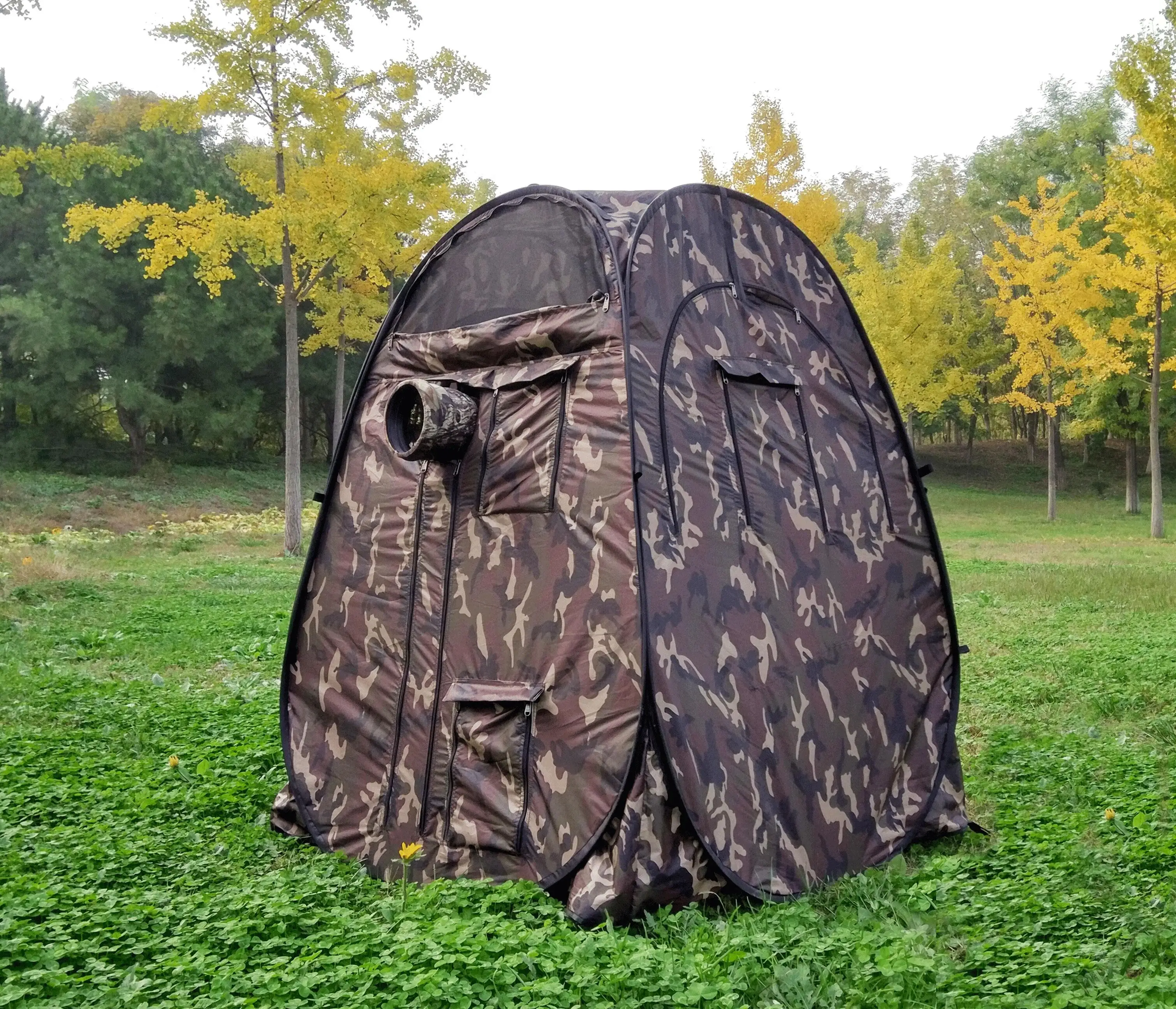 Set  up in Seconds pop up  camouflage hunting tent for hunting