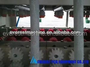 Small double spraying chemical liquid etching machine for nameplate