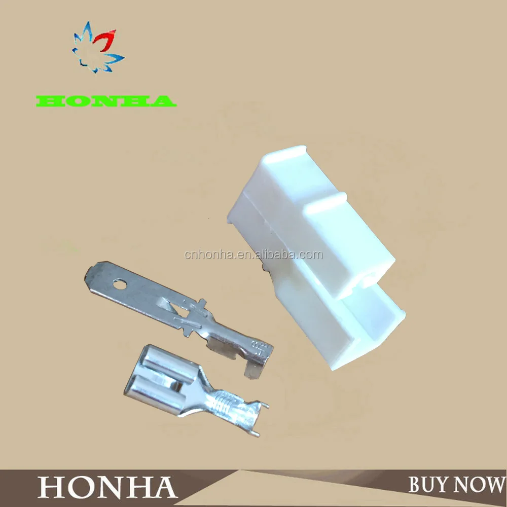 DJ7027-6.3-11/21 PA66 2 контактный мужской и женский распечатал жгут проводов разъем мотоцикл разъем