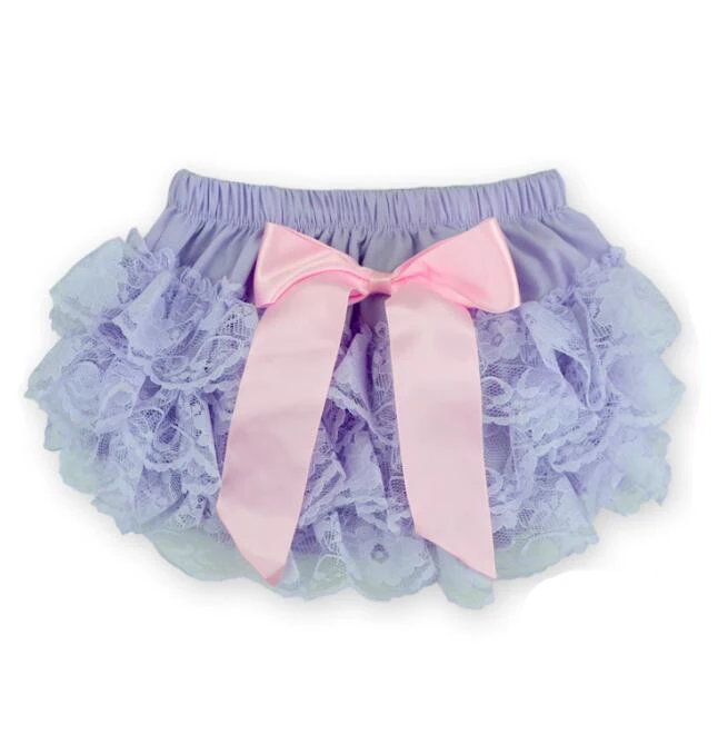 
Factory cheap Newborn Infant lace diaper covers children ruffle bloomers baby underwear 