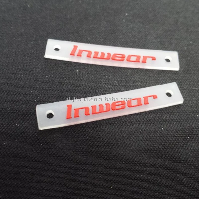 Custom Pvc Rubber Patch Logo With Bags/Shoes/Garment Labels
