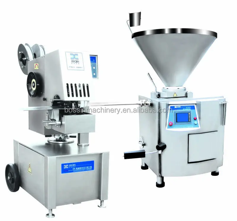 China Made SSK Automatic Aluminum wire double clipping machine Sausage Double Clipper sausage processing line