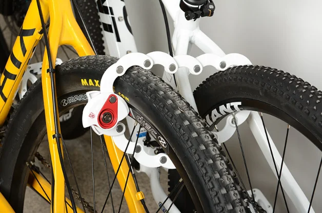 SY-5-CL004 Bike Locks, Hamburger Shape Cycling Bicycle Anti Theft Folding Lock, High Security Chain Lock For Mountain Bike