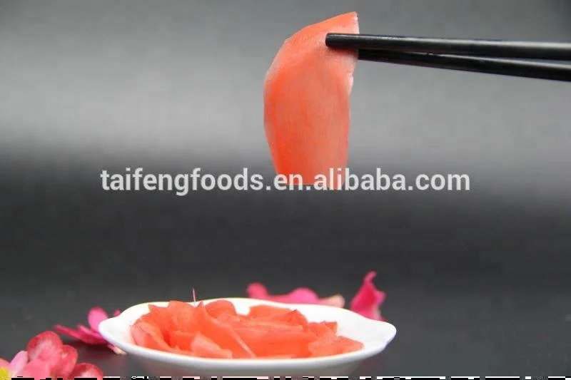 sweet and vinegar pickled sushi ginger wholesale