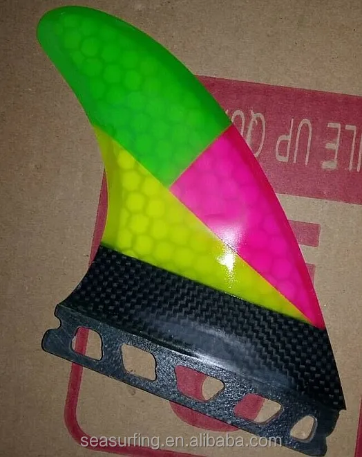 
2016 triple color with half carbon future base G5 &AM2 fins for surf 