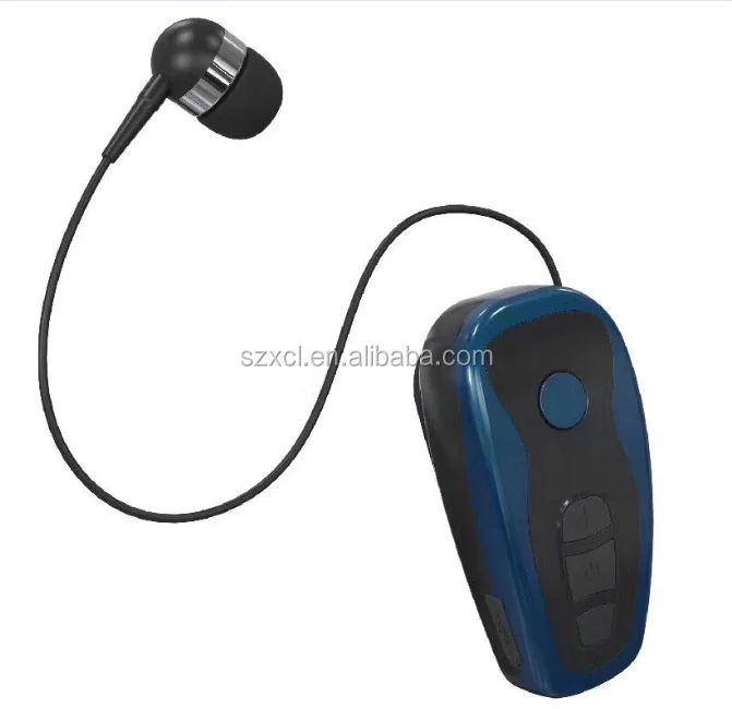 Q7 Lavalier Business Headphone Clip Wireless Earphones Collar Earbuds Sport Headset With High Quality