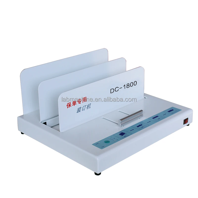 Hot Melt Glue Book Binding Machine Hard Cover Book Hot Glue Binding Machine DC-1800