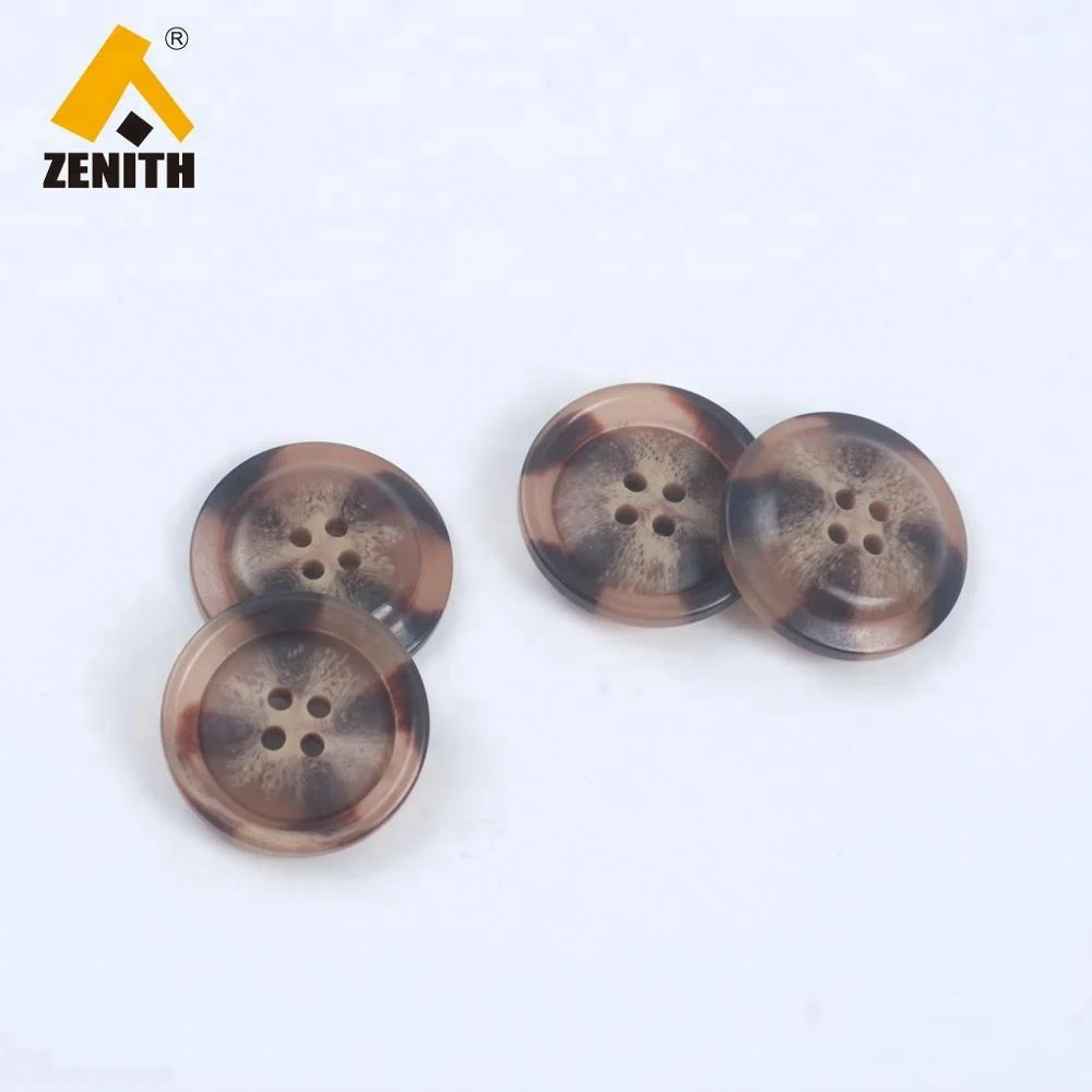 BP40558 Sewing Plastic Horn Coat Button, Custom Plastic Sewing Coat Buttons For Sale