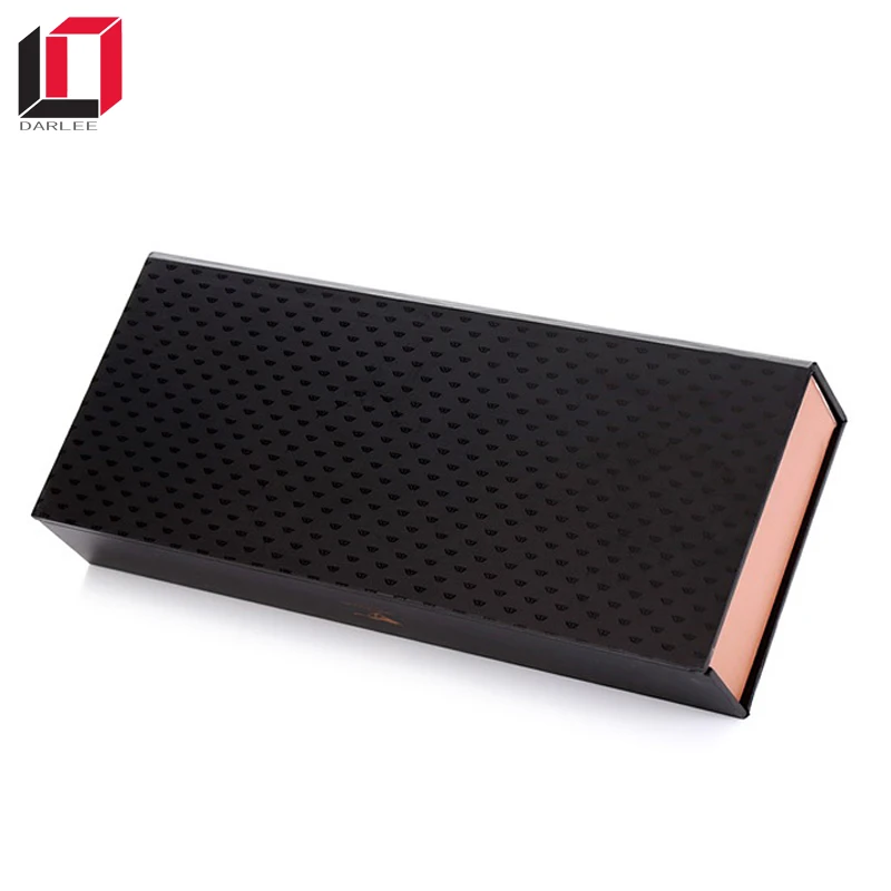 Custom logo printing book shaped belt packaging box