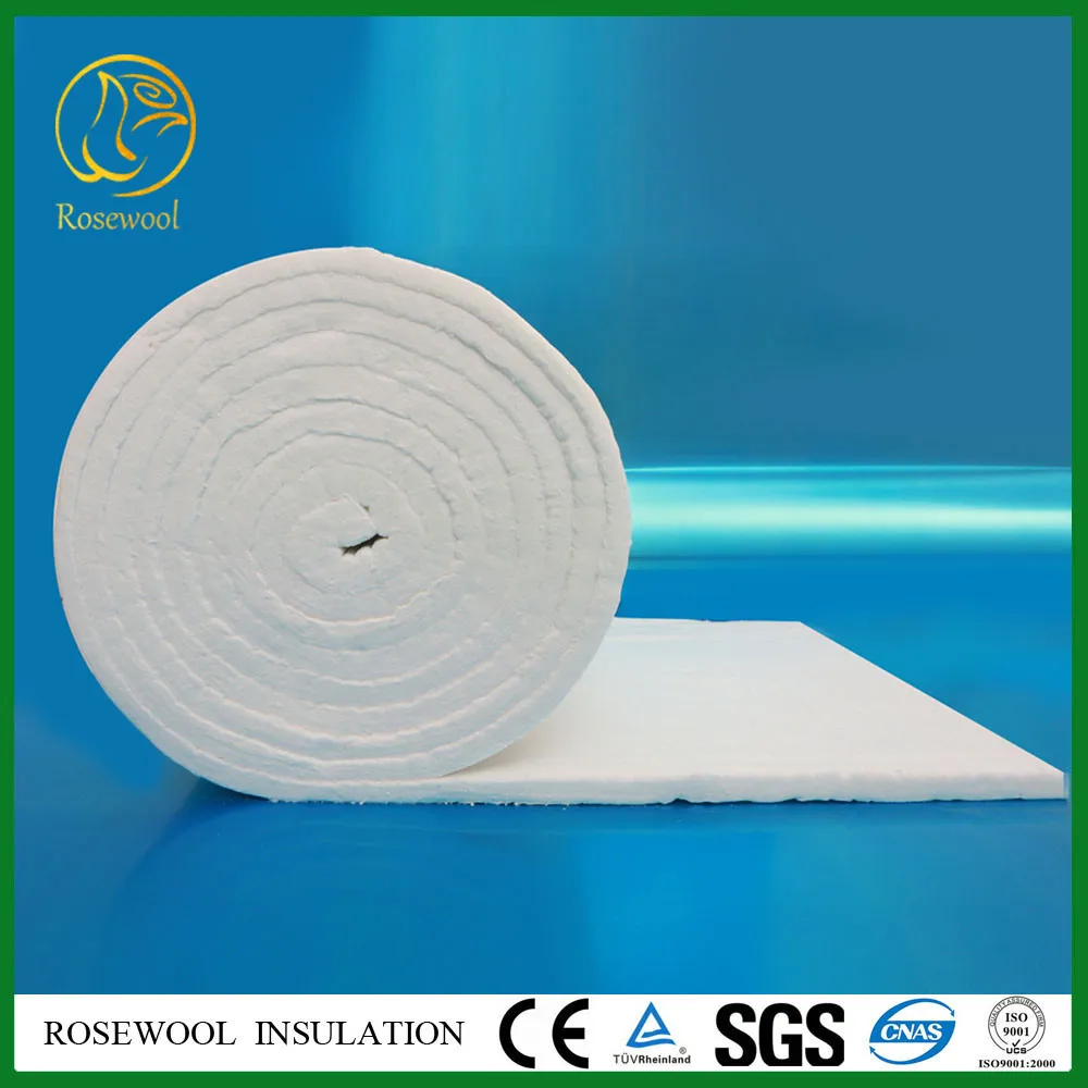 Промышленные 1400 жаропрочных чистых га изоляции огня керамического волокна одеяло