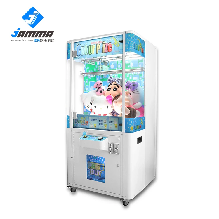 Durable catch plush toy arcade games coin operated crane claw machine