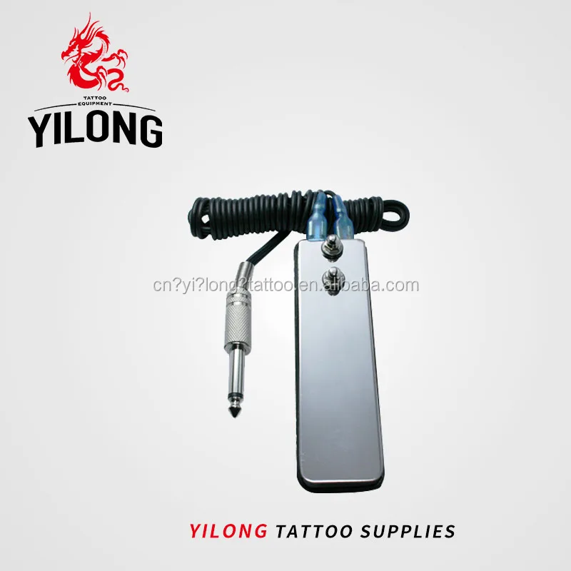 Factory Quality Wholesale Tattoo 304 Stainless Steel Mini Pedal Tattoo Foot Switch for tattoo power supply