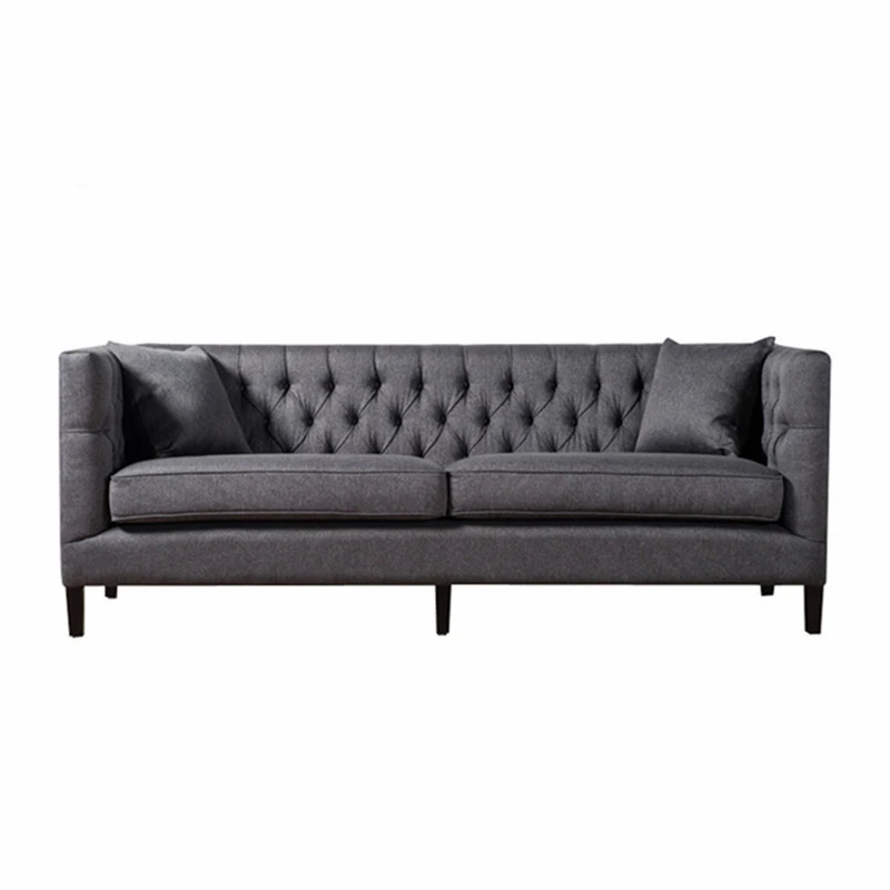 Manufacturer new design Upholstered Velvet Tufted antique Sectional Sofa