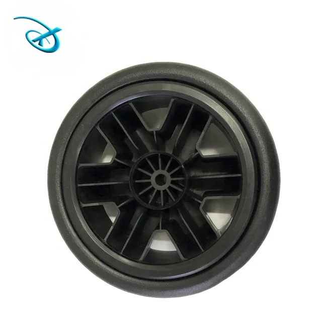 8 inch lawn mower plastic wheel for garden cart hand truck trolley