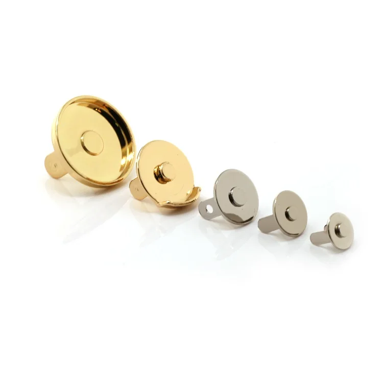 Snap button metal snap button magnetic button for purse wallet handbag