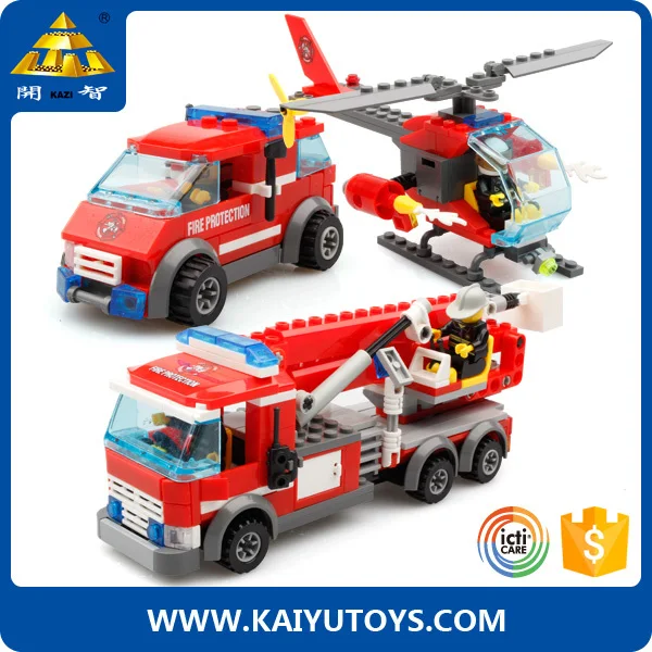KAZI building blocks 244pcs decool toy train new product