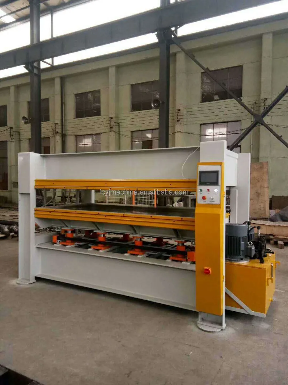 hot sales hot press machine for plywood veneer hot press