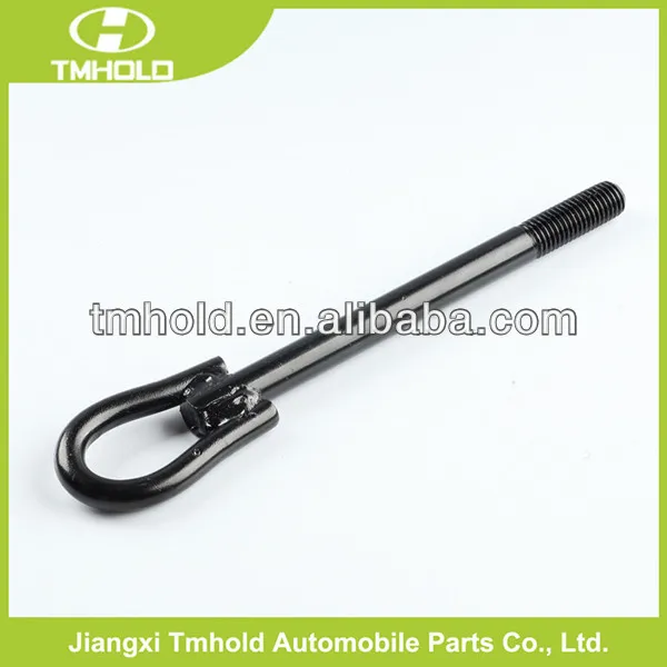 HRC 32-39 hardness sizes of car towing hook with 45 spring steel