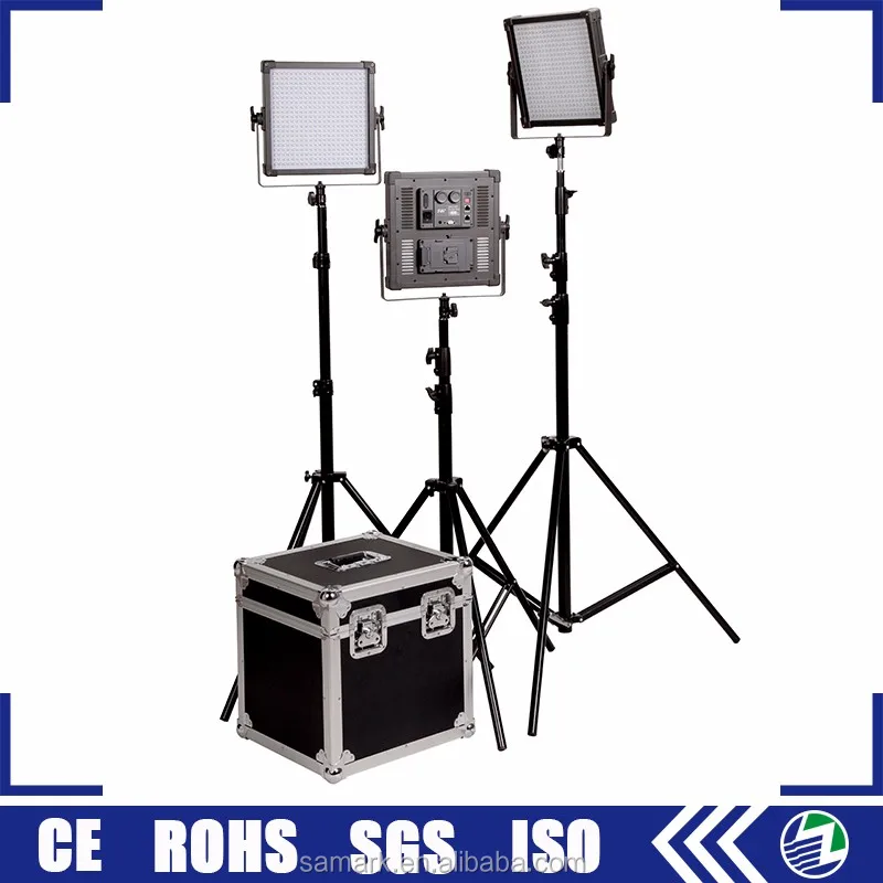 Оптовая цена фотографических фотостудия освещения комплект, светодиодный мини студийный свет комплект для видео