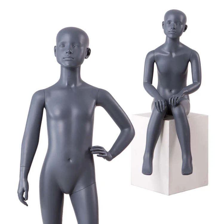 Abstract teenager little girl and boy kids store display children mannequin manikin for sale