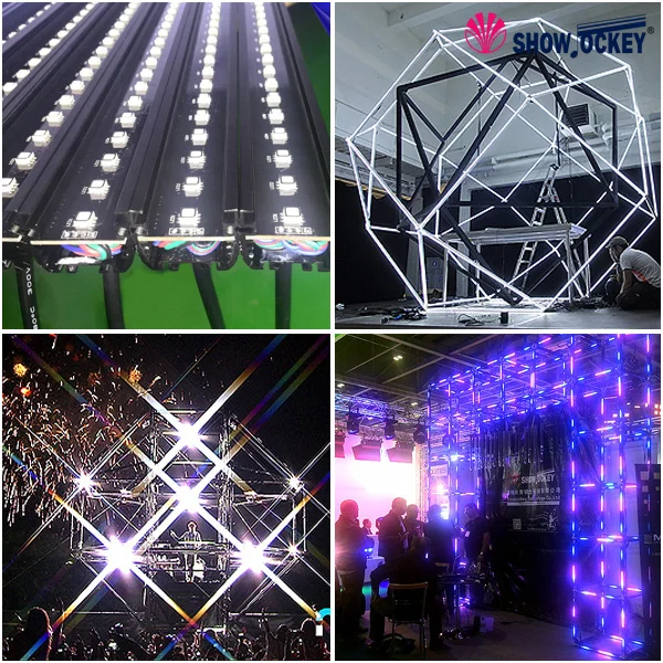 Pro scenografix dmx bar artnet dmx512 control led bar dmx rgb led strip
