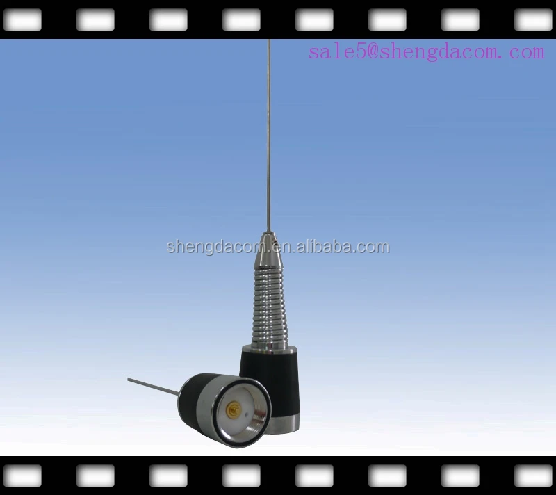 АЛМАЗНЫЙ VHF/UHF диполь НМО мобильная антенна, антенна автомобиля с весны баррель и кнут из нержавеющей стали