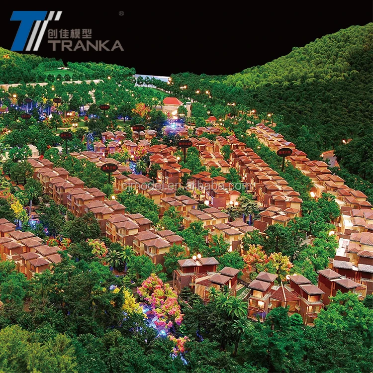 Beautiful apartments building model , house plans villa models